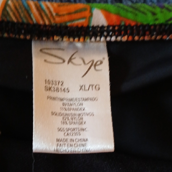 Skye Swimwear Vibrant Multicolor Floral Bikini (Top-L, Bottom-XL) - Picture 2 of 5